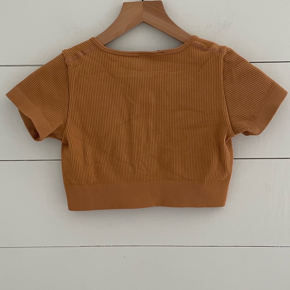 Bo+Tee Ribbed Bra Top - Picture 2 of 5